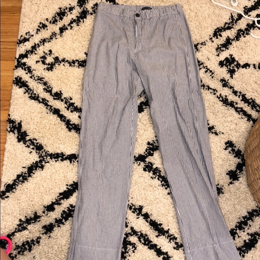 brandy melville pinstriped pants